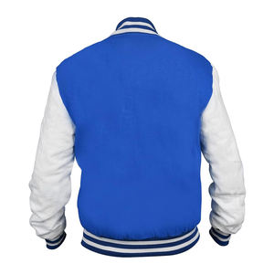 Nuevas chaquetas de lana de béisbol de moda de alta calidad para hombres, precio al por mayor, chaqueta universitaria de lana para hombres más vendida - Product Image 5