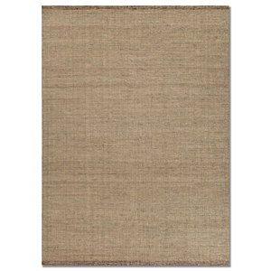 Alfombras Kilim de Lana Tejidas Planas en Verde Abrash, Hechas a Mano, Estilo Boho para Sala de Estar o Dormitorio-ADWJ-03 - Product Image 1