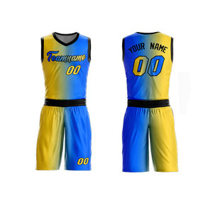 Prix de vente en gros, uniforme de basket-ball uni pour hommes, uniforme de basket-ball de qualité supérieure, uniforme de basket-ball confortable pour unisexe, OEM - Product Image 1