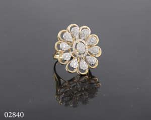 Bague élégante en diamant de qualité supérieure pour un usage quotidien, style bureau et bijoux minimalistes, disponible au prix export. - Product Image 6