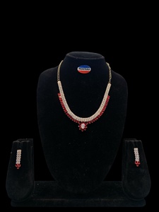 Moda GT nueva moda caliente conjuntos de joyería nupcial collar de cristal pendientes conjuntos de joyería de moda para boda - Product Image 3