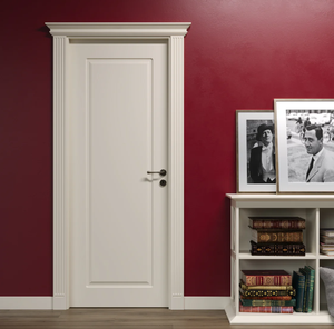 Puertas Interiores de MDF para Manualidades, Núcleo Sólido Hueco, Precolgadas, Insonorizadas, para Dormitorio, Villa, Sala de Estar, Estilo Minimalista Vietnamita - Product Image 1