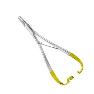 ที่จับเข็ม Mathieu สแตนเลสคุณภาพสูง ขนาด 5.5 นิ้ว สำหรับงานผ่าตัดทางทันตกรรม ใช้ด้วยมือ ได้รับการรับรองมาตรฐาน CE สำหรับใช้ในโรงพยาบาล - Product Image 1