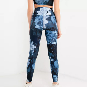 Mallas de Yoga de cintura alta para mujer, mallas de compresión de secado rápido para ropa de entrenamiento físico, ropa de entrenamiento para mujer - Product Image 2