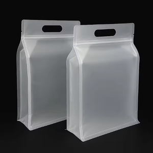 Sacs en papier kraft personnalisés imprimés avec fermeture éclair refermable pour emballage alimentaire, thé et noix, type pochette verticale thermoscellable - Product Image 6