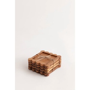 Ensemble de sous-verres de Style classique en forme d'octogone écologique en acier inoxydable de qualité supérieure - Product Image 5