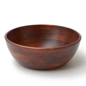 Tazón de Madera Natural con Forma Personalizada para Servir en la Cocina, Vajilla Popular, Tazones para Servir Comida Hechos a Mano - Product Image 1