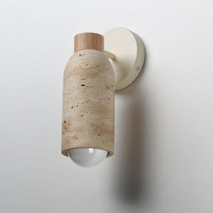 The Pompeii 1-<b>Light</b> Modern Wall Sconce for Bathroom Middle Size Refined Organic Lighting <b>Fixture</b> - Product Image 3