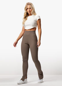 Camiseta OEM de alta calidad de verano para mujer, camiseta en blanco ecológica de marca informal con logotipo personalizado de algodón transpirable - Product Image 6