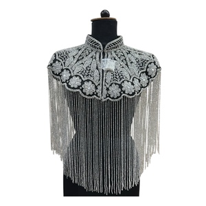 2025 High Quality Handmade 100% Cotton Beaded <b>Cape</b> for <b>Women</b> Fashion Available at Wholesale Price for Export - Product Image 1