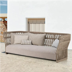 Vente chaude Jardin Canapé Meubles Coin Rotin Chaise Canapé Étanche Modulaire avec Style Moderne Pour La Décoration De La Maison - Product Image 5