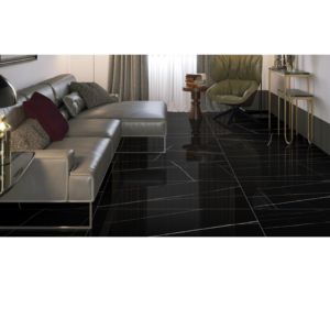 Revêtement mural en porcelaine émaillée sculptée de luxe, grand format 600x1200, pour les murs des bâtiments commerciaux. - Product Image 1