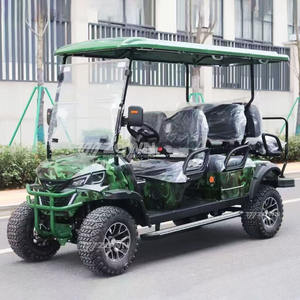 Carrito de golf eléctrico de cuatro ruedas de 48V de <span class=keywords><strong>6</strong></span> <span class=keywords><strong>plazas</strong></span> de fábrica, compatible con DOT EEC de acero para lugares escénicos, hoteles turísticos, ferries, caravanas, nuevo - Product Image 3