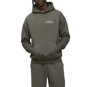 Wholesale Stylish Drop Shoulder Trendy New Collection <b>Hoodie</b> 2026 / High Quality Custom Design <b>Oversize</b> Pullover <b>Hoodie</b> <b>For</b> <b>Men</b> - Product Image 1