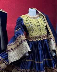 Pakistani Afghani <b>Dress</b> New Trending Pakistan Made <b>Long</b> Frock Beautiful <b>for</b> <b>Eid</b> From WS INTERNATIONAL Beautiful Suit 608 - Product Image 1
