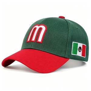 Gorra de béisbol con bandera de México al por mayor, ajustable, con visera curva, bordada, mezcla de algodón, sombrero para el sol para hombres y mujeres, deportes al aire libre - Product Image 5