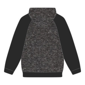Sweat à capuche brodé Alpha APA Premium Charcoal & Black Manches raglan Vêtements de fraternité grecque Divine Nine Année de fondation 190X - Product Image 3