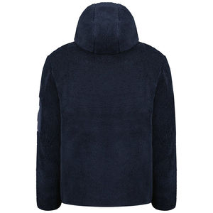 Chaqueta de Invierno Personalizada, Impermeable, Casual, Cortavientos, Transpirable, de Talla Grande para Hombre, con Capucha, de Piel de Vaca, Tejida, de Forro Polar, con Cremallera - Product Image 6