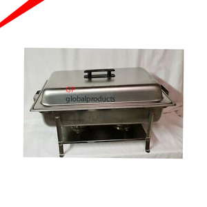 Fancy Round Metal Chaffing Food Warmer with Designer <b>Stand</b> Chaffing Dish for Wedding - Product Image 4