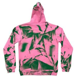 Pretty Girl Chándal-Pink & Vintage Green Sunfade Luxe Fleece Sweatsuit Set | Traje a juego elegante y cómodo - Product Image 3