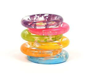 Anillos de Servilleta de Resina de Lujo Ecológicos, Personalizables, Hechos a Mano, de Alta Calidad, en Colores Personalizados, para Hogar y Restaurante, Venta al Por Mayor - Product Image 6