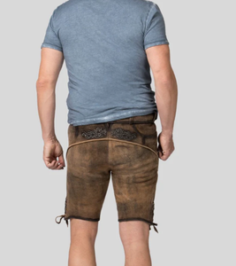 Bavarian Classic 2025 Custom Logo <b>Men's</b> German Lederhosen Quick Dry & Breathable <b>Long</b> Oktoberefest Attire with Pockets - Product Image 5