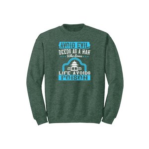 Sweat-shirt en mélange de coton avec des thèmes de bouddha imprimés Style décontracté 12 options de couleur 260-280 Placement de conception personnalisable GSM lourd - Product Image 2