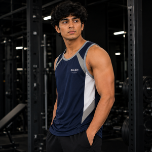 Débardeur de musculation pour homme en coton sans manches, idéal pour la musculation, la gym, l'entraînement et le sport – Vente en gros - Product Image 3