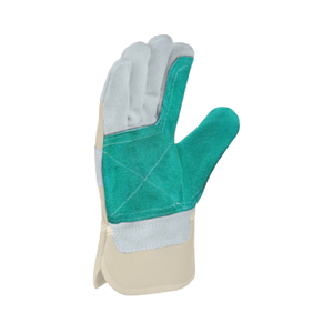 Gants de travail en cuir pour mécaniciens en gros avec fonctionnalité tactile, gants de sécurité pour les mains de chantier, gants de travail en cuir en vente - Product Image 1