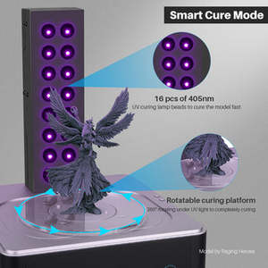 Station de lavage et de durcissement 2 en 1 ELEGOO Mercury Plus V2.0 - Product Image 2