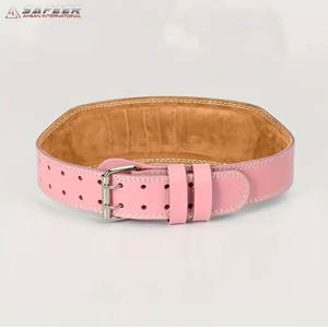 Lo último en cinturones de cuero ajustables con logotipo personalizado para gimnasio, cinturones de palanca de seguridad para levantamiento de pesas - Product Image 4