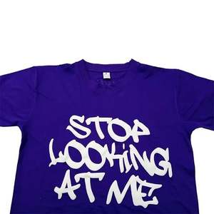 Fournisseur de haute qualité Nouvelle marque à la mode T-shirt imprimé 3D personnalisé T-shirts de sérigraphie en mousse - Product Image 5