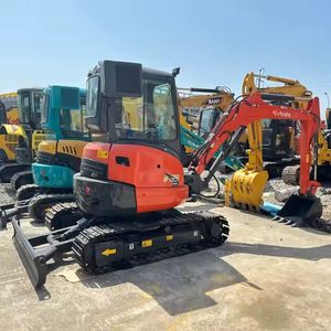 Excavadoras compactas mini Kubota U10 5 usadas de primera calidad con potente rendimiento hidráulico para la construcción - Product Image 5