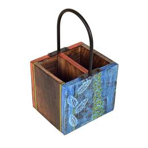 ที่วางช้อนไม้ขัดเงาสำหรับการทำอาหารที่ไม่เลอะเทอะและเคาน์เตอร์ที่เรียบร้อย ช้อนไม้แบบดั้งเดิมโดย AALIYAN IMPEX - Product Image 1