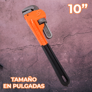 Chiave a Forcella Stilson da 10 Pollici in CRV, Utensile Industriale per Installazione, Riparazione o Regolazione Idraulica o Gas - Product Image 5