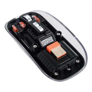 Arctic Fox CLEARVIEW Transparent Wireless and Bluetooth Rechargeable <b>Mouse</b> - Product Image 2