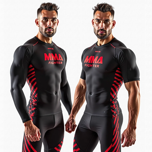Rashguards de BJJ Personalizados por el Fabricante, Impresión Sublimada Premium, Rashguards de MMA Duraderos para Gimnasio y Grappling - Product Image 5