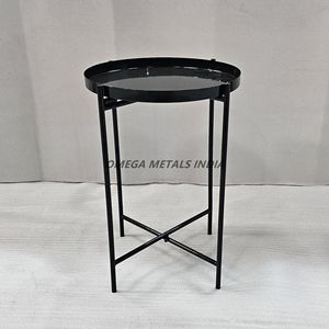 Nordic Black <b>Round</b> Coffee <b>Table</b> Luxury Modern Iron Wire Basket Design with Functional Storage for Contemporary Living Spaces - Product Image 1