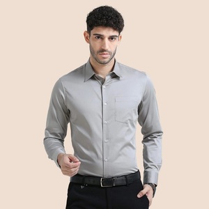 เสื้อเชิ้ตผ้าฝ้ายแท้ 100% สำหรับฤดูร้อน เป็นมิตรกับสิ่งแวดล้อม ทรงทางการ ไม่ยับ ระบายอากาศได้ดี รับผลิตแบบ ODM เสื้อลำลอง ผ้าลายก้างปลา - Product Image 3