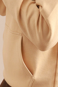 เสื้อฮู้ดแบบสวมหัวสำหรับผู้ชายเสื้อฮู้ดแบบสวมหัวมีกระเป๋าด้านหน้าใส่สบายปรับความอบอุ่นได้สำหรับสวมใส่ในฤดูหนาว - Product Image 5