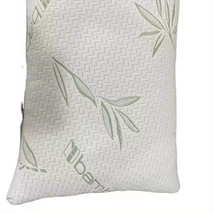 Housse d'oreiller en bambou rafraîchissante personnalisée avec fermeture éclair pour oreiller en mousse à mémoire de forme - Product Image 1