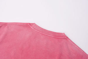 Logo personnalisé de haute qualité DTG DTF imprime un coton épais 250gsm surdimensionné lavé à l'acide t-shirts de style vintage pour hommes, s - Product Image 5