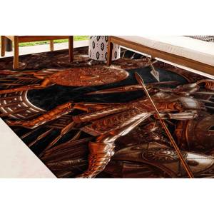 Tapis Spartan Warrior : Tapis antidérapant imprimé en 3D, tapis doux non tissé - Product Image 3