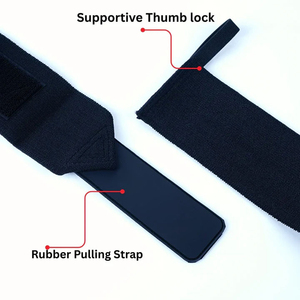 Sangle de poignet unisexe légère et imperméable, idéale pour la gym, avec poignée robuste et rembourrage en néoprène antidérapant de 9 mm – Vente chaude - Product Image 3