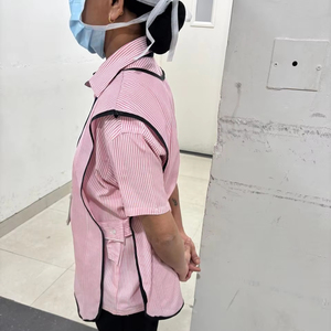 Durable <b>Presentable</b> Women's Professional Cleaning Uniforms 100% Cotton Needle Detection Designed for Indian Workplace Hotel Use - Product Image 1