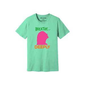 Thèmes de gentillesse imprimer 100% t-shirt en tissu de coton 160-180 à lourd GSM 12 couleurs disponibles Personnalisé votre propre conception et placement - Product Image 3