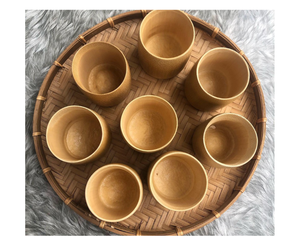 Tasse en bambou de qualité supérieure pour les amateurs de café du Vietnam-Tasse en bambou durable en stock pour l'exportation, offres écologiques et abordables - Product Image 1