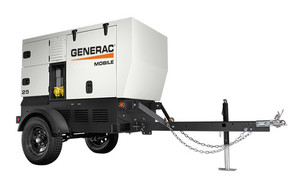 New deal Generac MLG8K-STD 8kW <b>Mobile</b> Towable <b>Generator</b> - Product Image 3