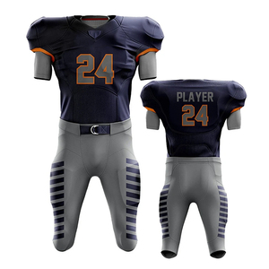 Uniforme de Fútbol Americano Personalizado, Conjunto Ligero de Camiseta y Pantalones para Prácticas de Equipo y Actividades Deportivas - Product Image 2