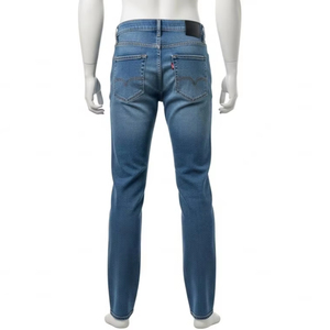 Jeans de Mezclilla de Secado Rápido para Hombre, 100% Algodón, Tejido Transpirable, Duradero, Informal, para Uso Diario, Suministro al por Mayor, Exportación - Product Image 4
